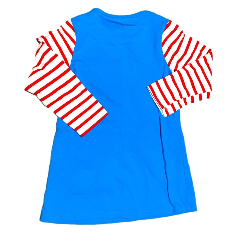🩺 Doctor STEM Appliqué Pocket Dress Girls Long Sleeve NWOT 3T/4T - Picture 2 of 2